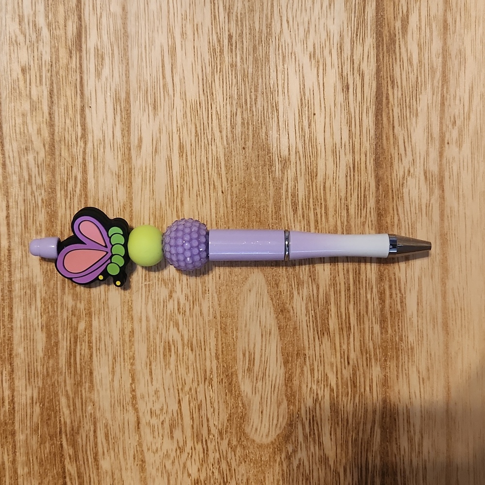 Beaded pen